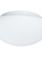 Searchlight Electric Tokyo  2Lt Flush - White Metal & Opal Glass 1910-28