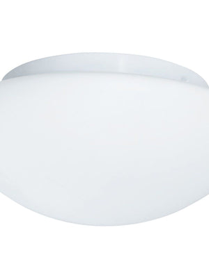 Searchlight Electric Tokyo  2Lt Flush - White Metal & Opal Glass 1910-28