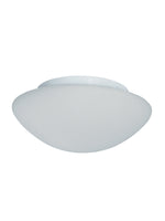 Searchlight Electric Tokyo  3Lt Flush  - White Metal & Opal Glass 1910-35