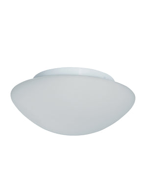 Searchlight Electric Tokyo  3Lt Flush  - White Metal & Opal Glass 1910-35