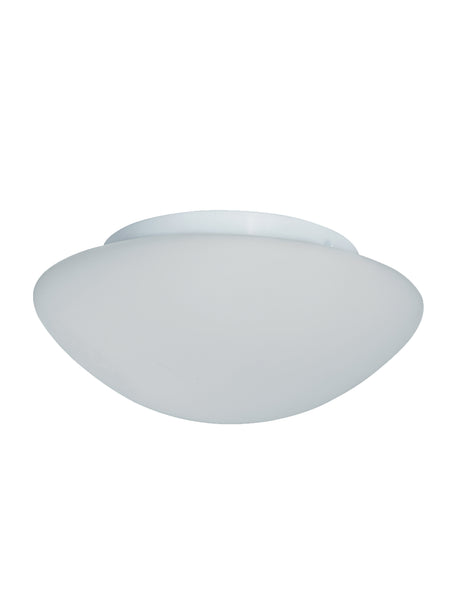 Searchlight Electric Tokyo  3Lt Flush  - White Metal & Opal Glass 1910-35