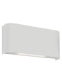 Match Box  2Lt Up/Down Wall Light - White Metal