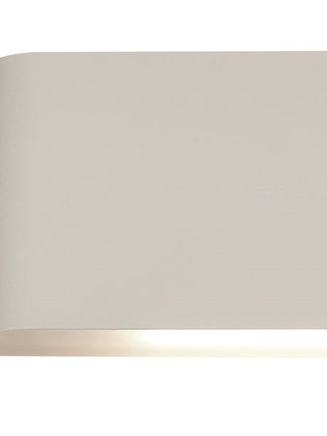 Searchlight Electric Match Box  2Lt Up/Down Wall Light - White Metal 1953WH