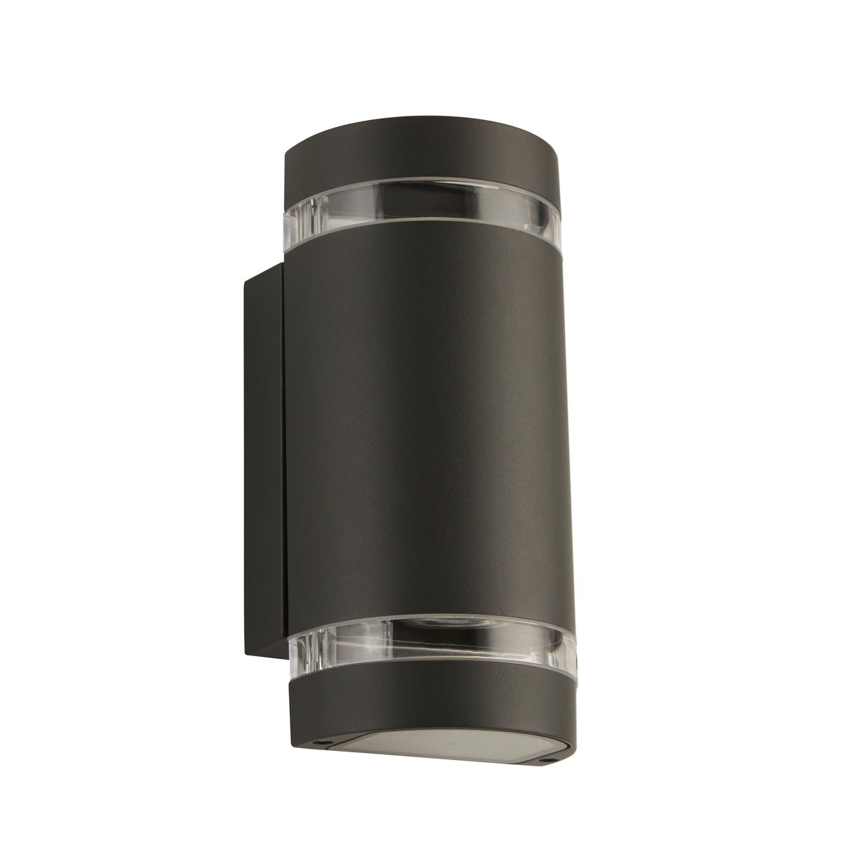 Searchlight Electric Sheffield Outdoor 2Lt Wall Light - Grey, Glass & Polycarb 2002-2GY-LED