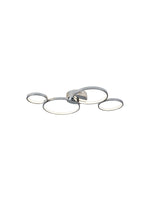 Solexa  4Lt Ring Flush - Chrome Metal