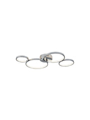 Solexa  4Lt Ring Flush - Chrome Metal