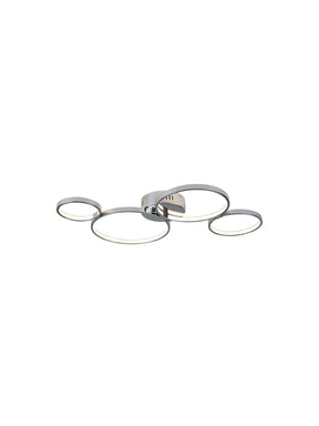 Solexa  4Lt Ring Flush - Chrome Metal