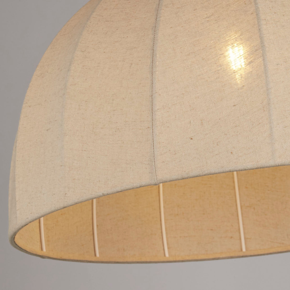 Searchlight Electric Corinne Linen Shade 20068NA