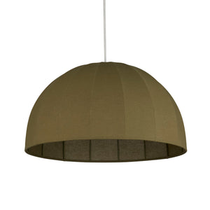 Searchlight Electric Corinne Olive Linen Shade 20068OL