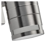 Searchlight Electric Metro Outdoor Wall Light - Stainless Steel Metal & Glass 2018-2-LED