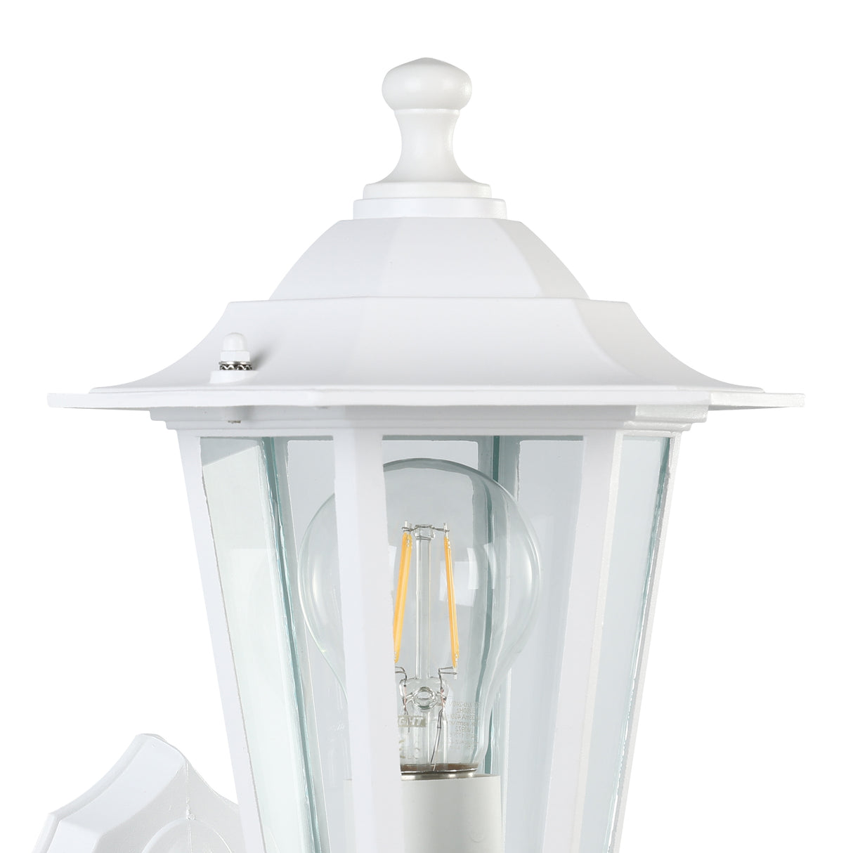 Eglo EU Laterna 5 Lantern-Style White Aluminium Outdoor Light
