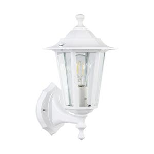 Eglo EU Laterna 5 Lantern-Style White Aluminium Outdoor Light