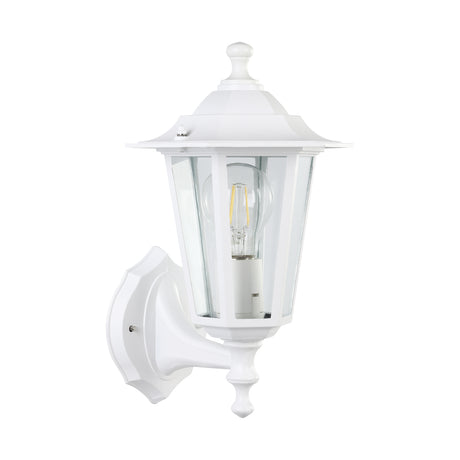 Eglo EU Laterna 5 Lantern-Style White Aluminium Outdoor Light