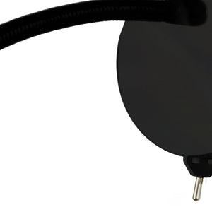 Searchlight Electric Flexy Wall Light - Chrome & Matt Black Metal 2256BK