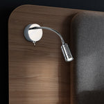 Searchlight Electric Flexy Wall Light  - Chrome Metal 2256CC