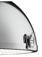 Searchlight Electric Louisiana Pendant  - Chrome Metal & Clear Lens 2297CC