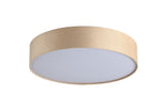 Searchlight Electric Drum  3Lt  Flush, Champagne Velvet Shade 23298-3CP