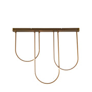 Chime LED Flush, Bronze Metal