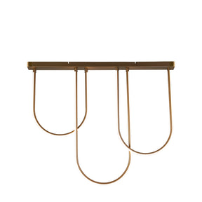 Chime LED Flush, Bronze Metal