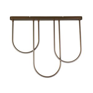 Searchlight Electric Chime LED Flush, Bronze Metal 23325BZ