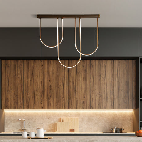 Searchlight Electric Chime LED Flush, Bronze Metal 23325BZ