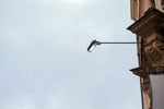 Searchlight Electric Pub Outdoor Wall Light - Black Metal & Polycarbonate 2340BK