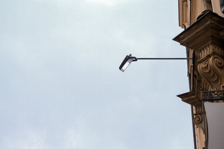 Searchlight Electric Pub Outdoor Wall Light - Black Metal & Polycarbonate 2340BK