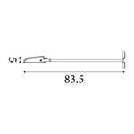 Searchlight Electric Pub Outdoor Wall Light - Black Metal & Polycarbonate 2340BK