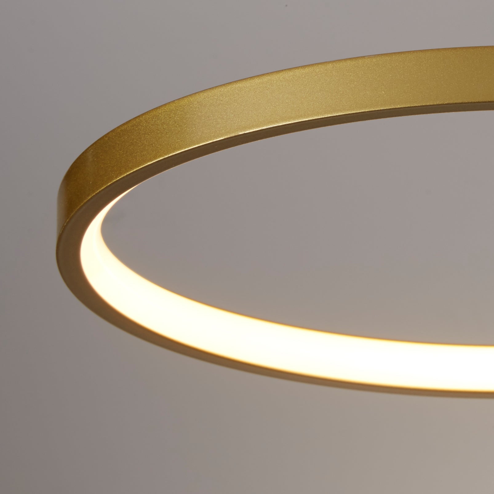 Searchlight Electric Cirque LED 4Lt Flush, Gold Metal 25772-4GO