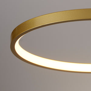 Searchlight Electric Cirque LED 4Lt Flush, Gold Metal 25772-4GO