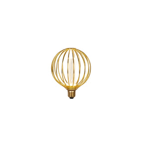 Globe Lamp - Gold Metal