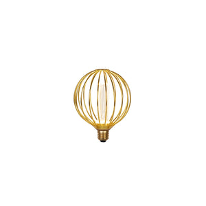 Globe Lamp - Gold Metal