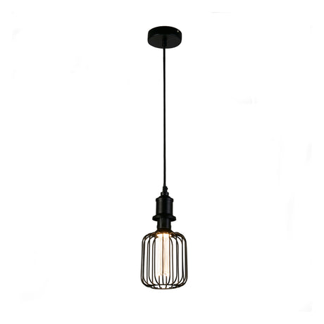 Drum Lamp - Black Metal