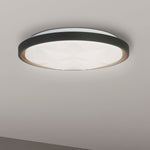 Searchlight Electric Satellite LED Flush, Black with Star Effect Diffuser 26185-415