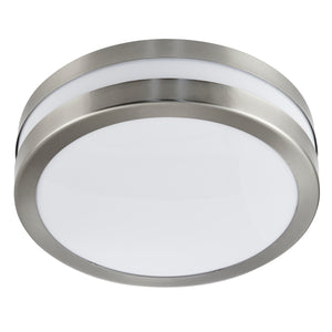 Newmark Outdoor Wall/Ceiling - Stainless Steel & Polycarb