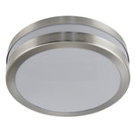 Searchlight Electric Newmark Outdoor Wall/Ceiling - Stainless Steel & Polycarb 2641-28