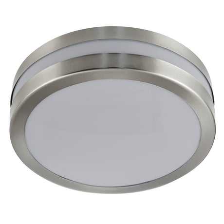 Searchlight Electric Newmark Outdoor Wall/Ceiling - Stainless Steel & Polycarb 2641-28