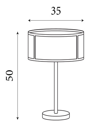 Searchlight Electric Fishnet 2Lt Table Lamp - Matt Black Metal 2822-2BK