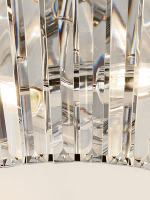 Searchlight Electric Tiara 3Lt Flush - Chrome Meal 2893-3CC