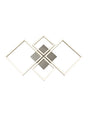 Wall Art 4Lt LED Flush Light - Satin Silver
