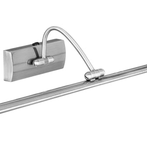 Searchlight Electric Barcelona  Picture Light - Satin Silver Metal 2982-81SS