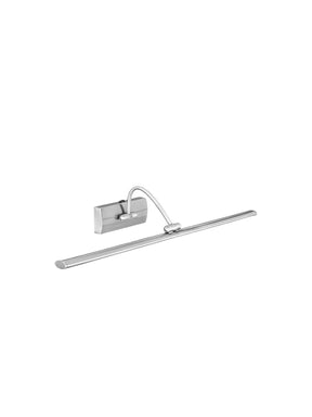 Barcelona  Picture Light - Satin Silver Metal