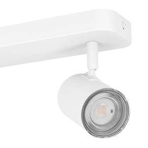 Eglo EU Consuma 1 LED Dual Bathroom Spotlight White Steel