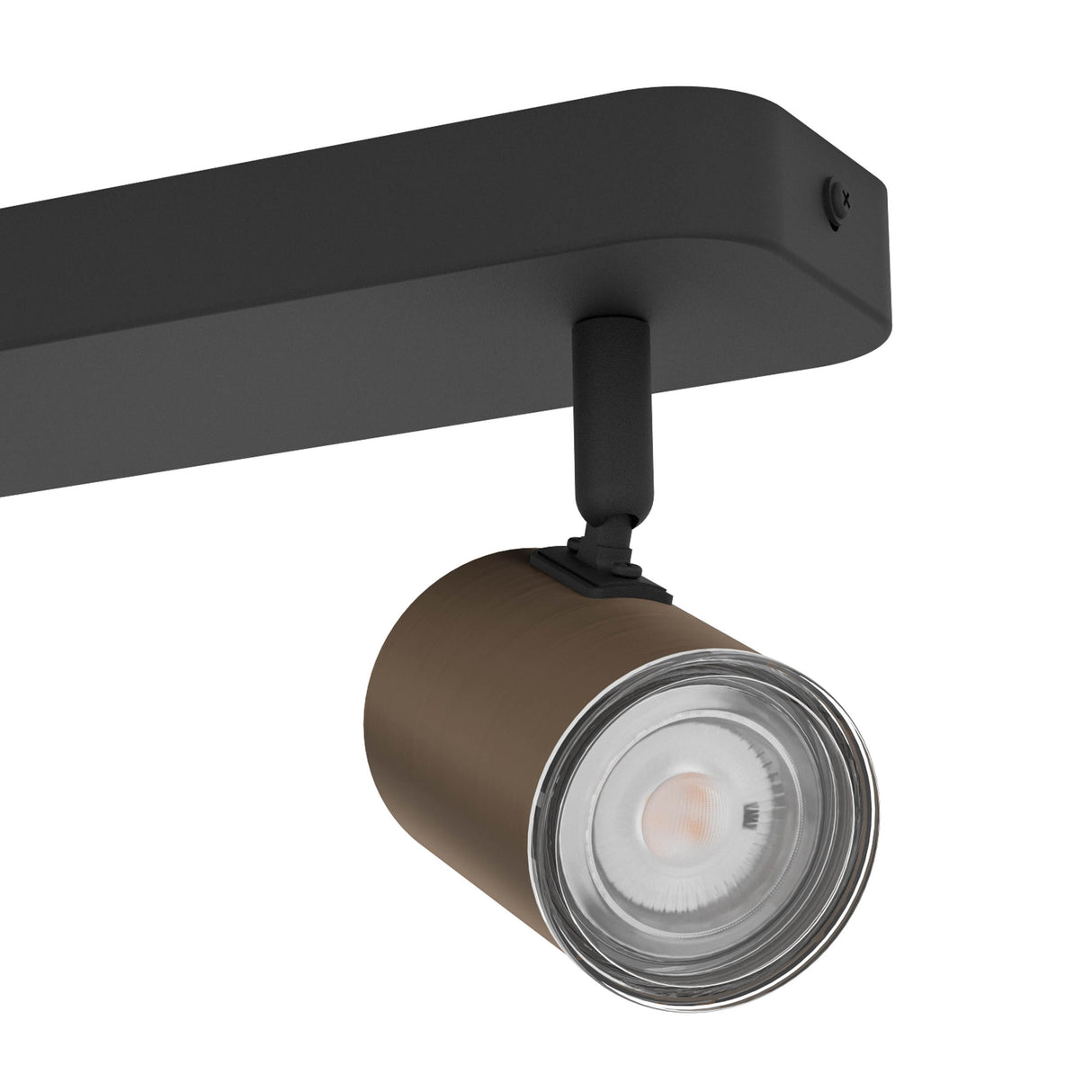 Eglo EU Consuma 1 LED Dual Bathroom Spotlight Black & Bronze Steel 