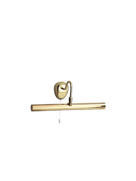 Malaga Picture Light - Polished Brass Metal
