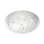 Searchlight Electric Cove Flush - Chrome & Glass Beads 3020-25CC