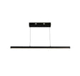 Layla Gesture Control Pendant - Black Metal & Opal Acrylic