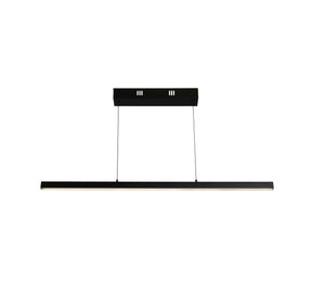 Layla Gesture Control Pendant - Black Metal & Opal Acrylic