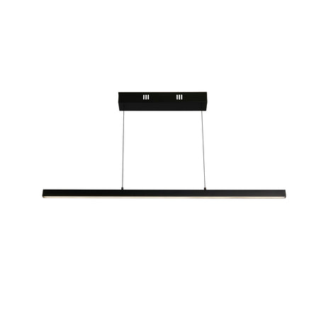 Layla Gesture Control Pendant - Black Metal & Opal Acrylic