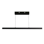 Searchlight Electric Layla Gesture Control Pendant - Black Metal & Opal Acrylic 30228BK